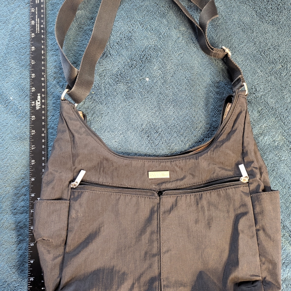 Baggallin Black Crossbody Shoulder Bag